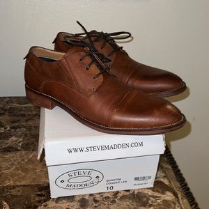 Steve Madden Cognac Leather Boot